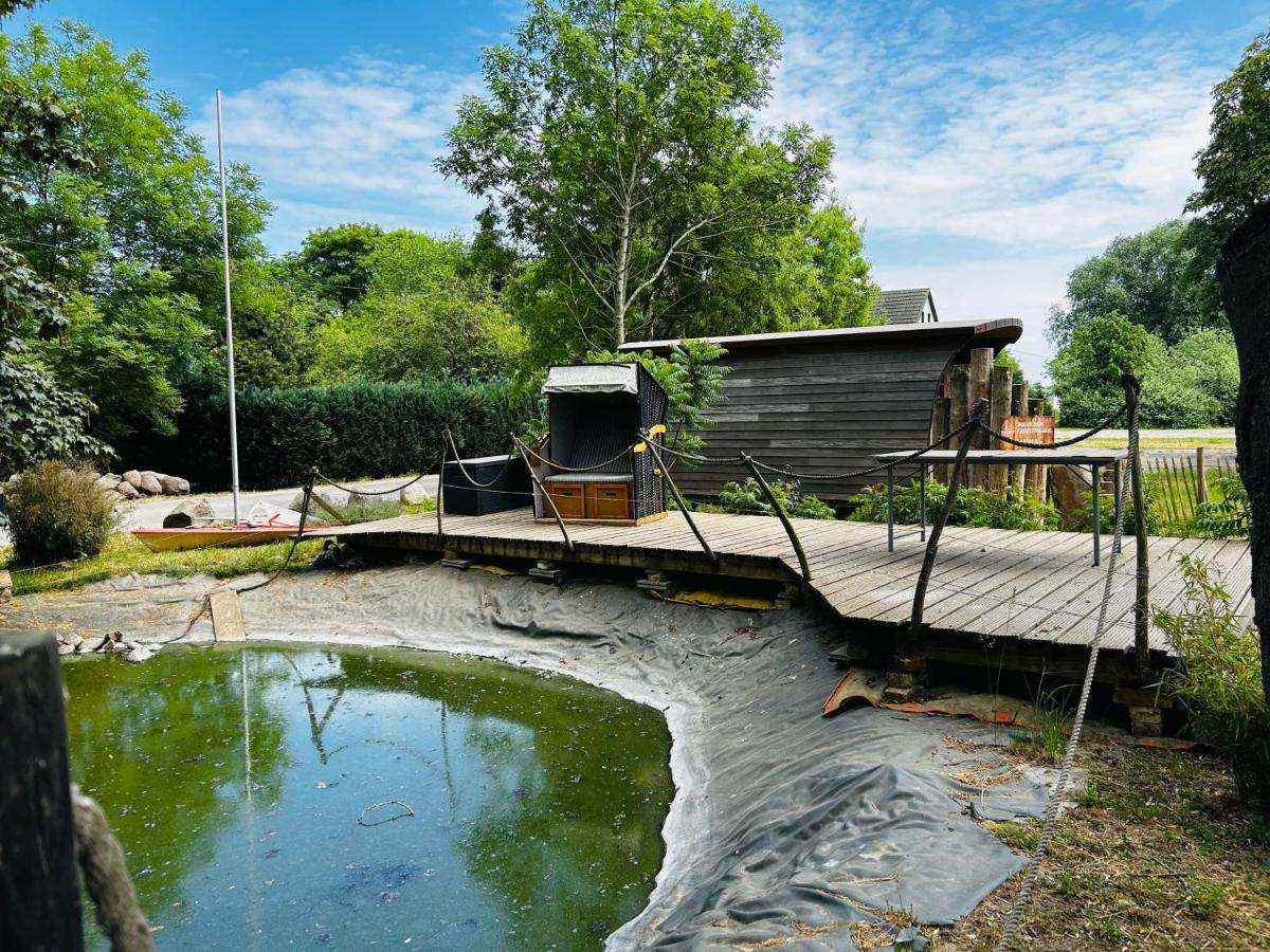 Ferienwohnungen Poppelvitz อัลเทอแฟห์ร ภายนอก รูปภาพ